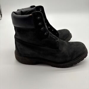 Timberland® Men's 8 M Premium 6-Inch Waterproof Boot in Black Nubuck